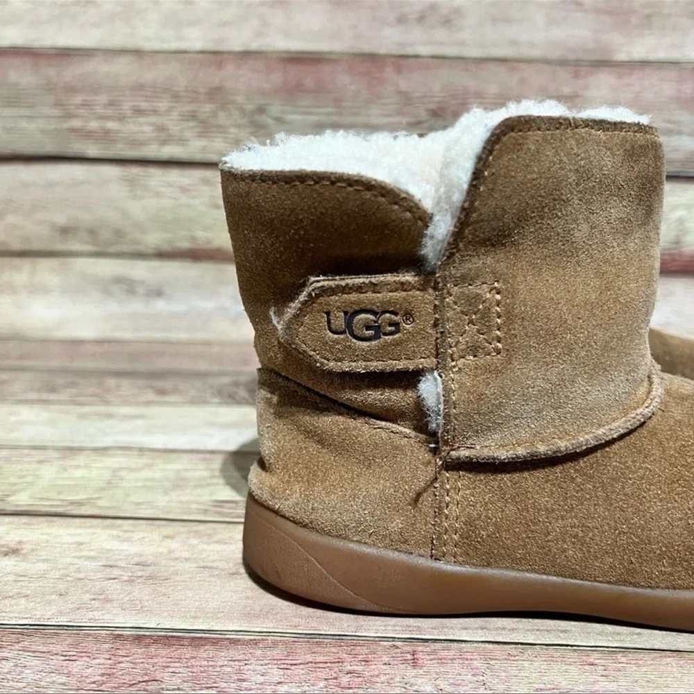 Uggs Brown Sude Keelan Ankle Boots